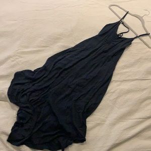Navy Blue Final Touch Summer Dress - size small